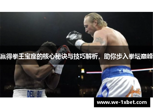 赢得拳王宝座的核心秘诀与技巧解析,助你步入拳坛巅峰 赢得拳王宝座的核心秘诀与技巧解析,助你步入拳坛巅峰